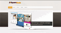 Desktop Screenshot of 2squaremedia.com